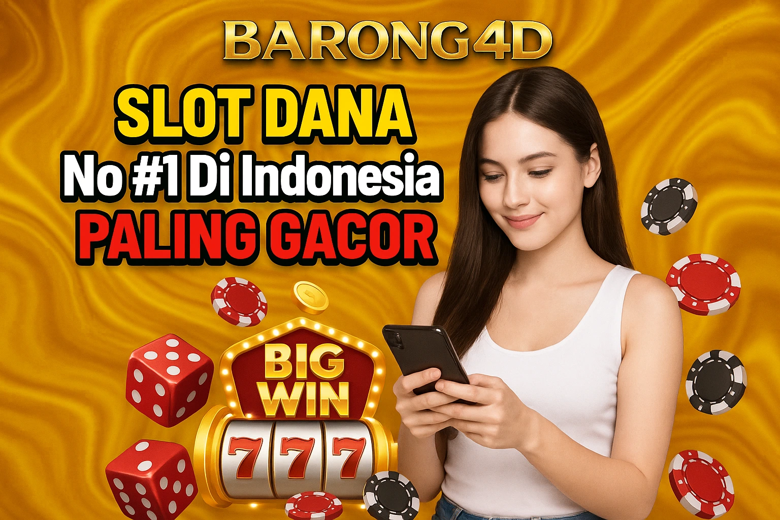 BARONG4D: Link Situs Slot 10K Deposit Via Dana Tanpa Potongan Bonus Anti Rungkad